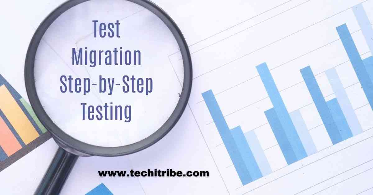 Test Migration Step-by-Step Testing