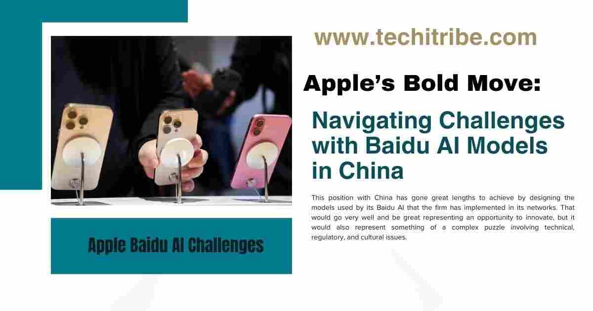 Apple Baidu AI Challenges