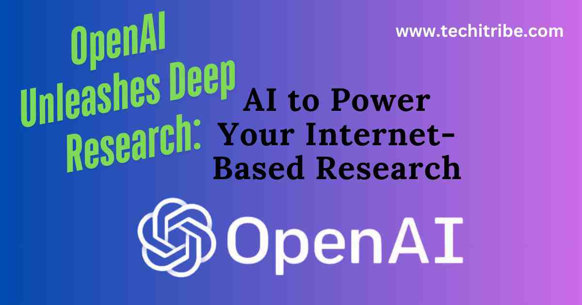 OpenAI Deep Research AI