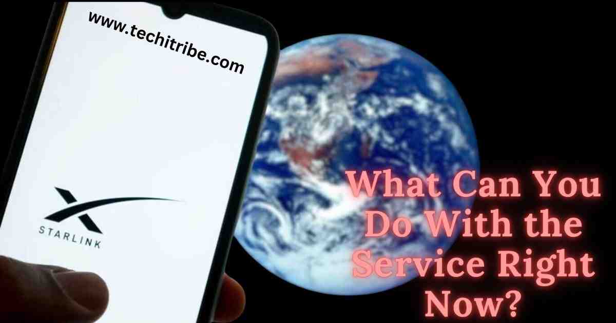 What Can You Do With the Service Right Now